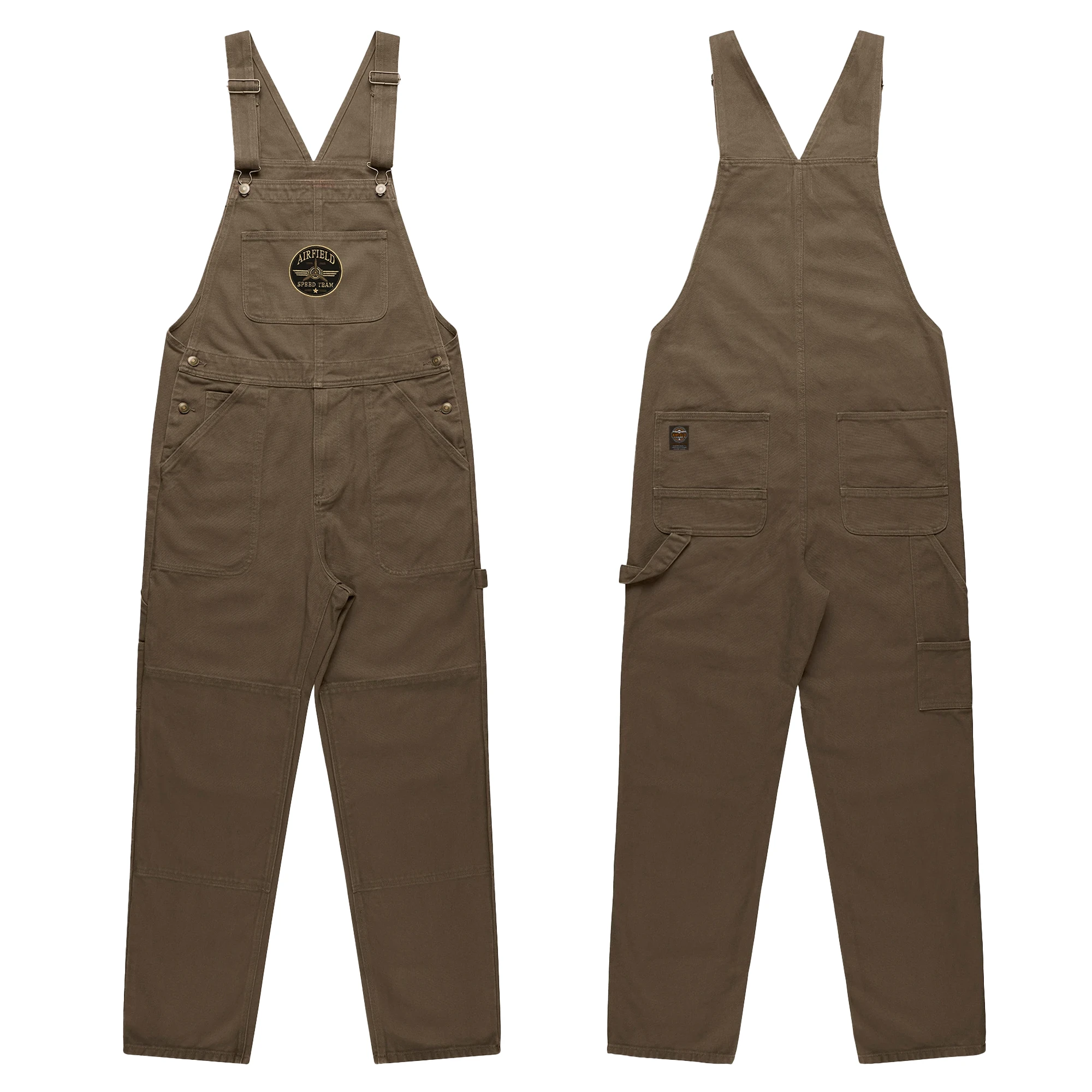 Airfield Club Race Latzhose Speed Team mit Stick Walnuss