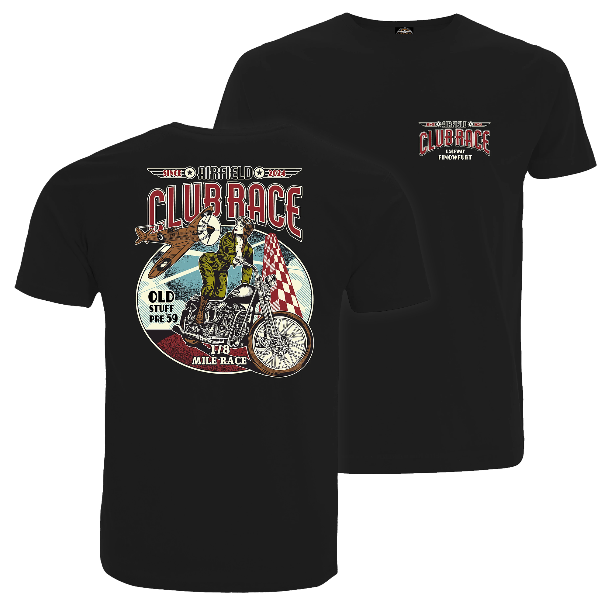 Airfield Club Race T-Shirt Festivalmotiv 2026