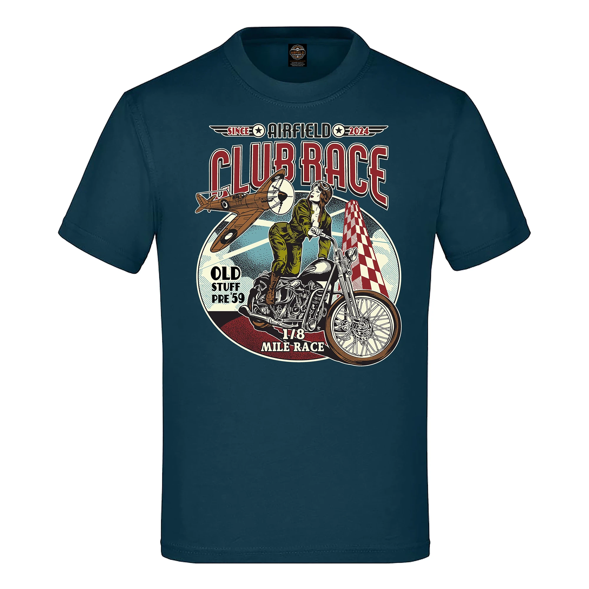 Airfield Club Race Kinder T-Shirt Festivalmotiv 2026