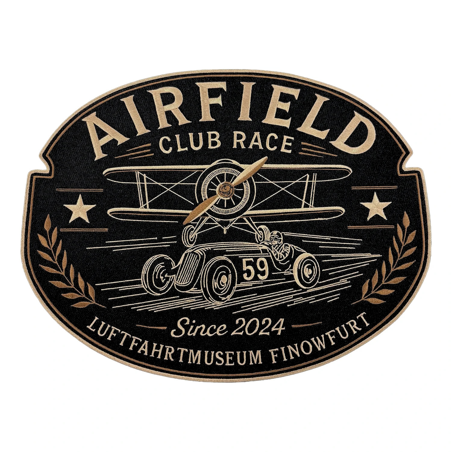 Airfield Club Race Patch Speed Team groß