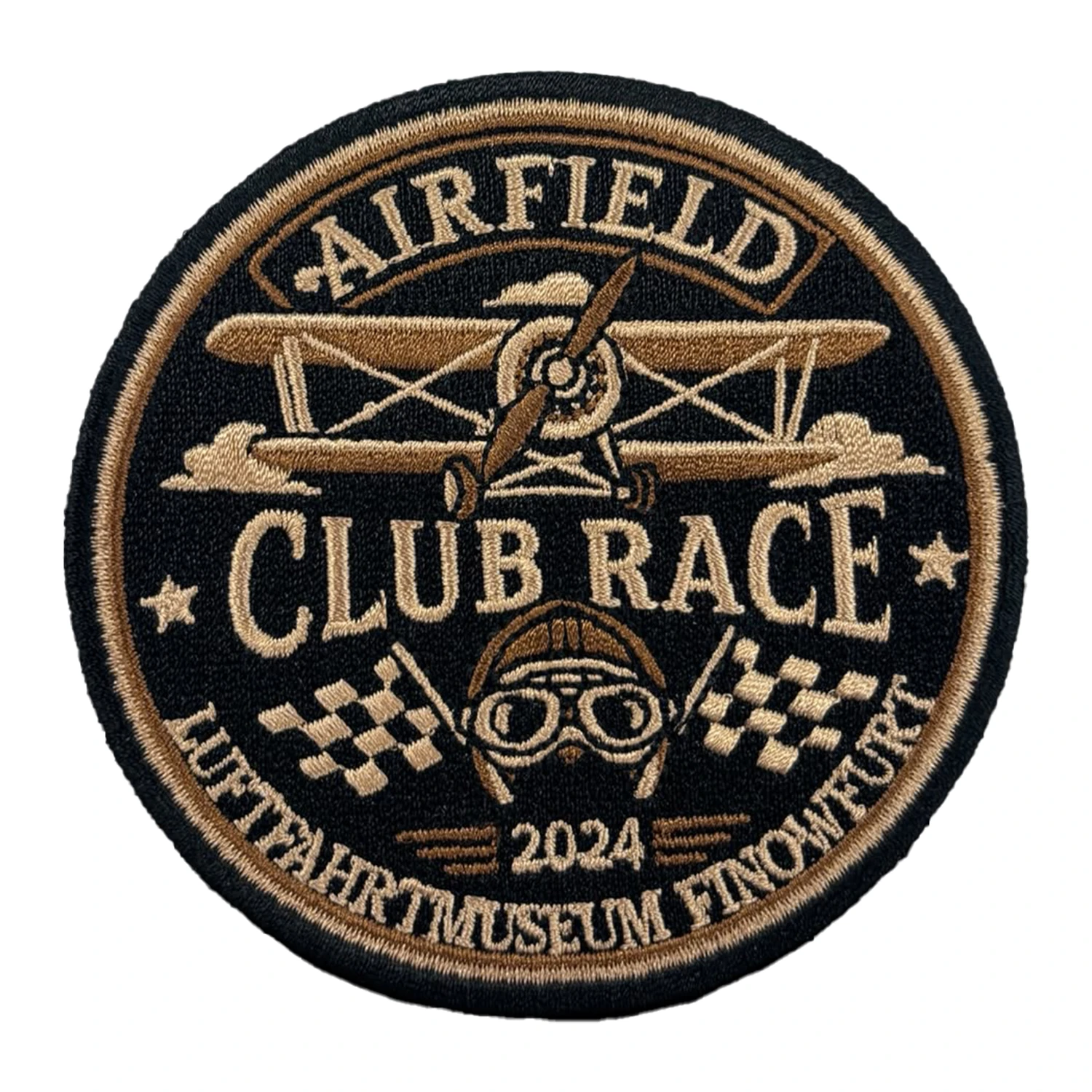 Airfield Club Race Patch Logo